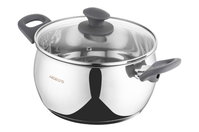 Каструля Ardesto Gemini Cremona AR-4350-GA 22 см 5 л Киев - изображение 1