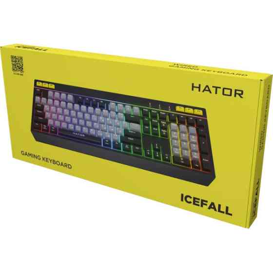 Клавіатура Hator Icefall Black/Grey (HTK401UA) Харків