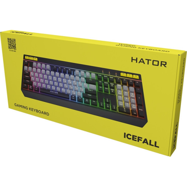 Клавіатура Hator Icefall Black/Grey (HTK401UA) Харків - зображення 3