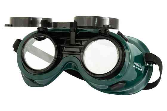 Очки закрытые MASTERTOOL АДМИРАЛ RD откидной светофильтр DIN10 оправа силикон вентиляционные клапаны Харків