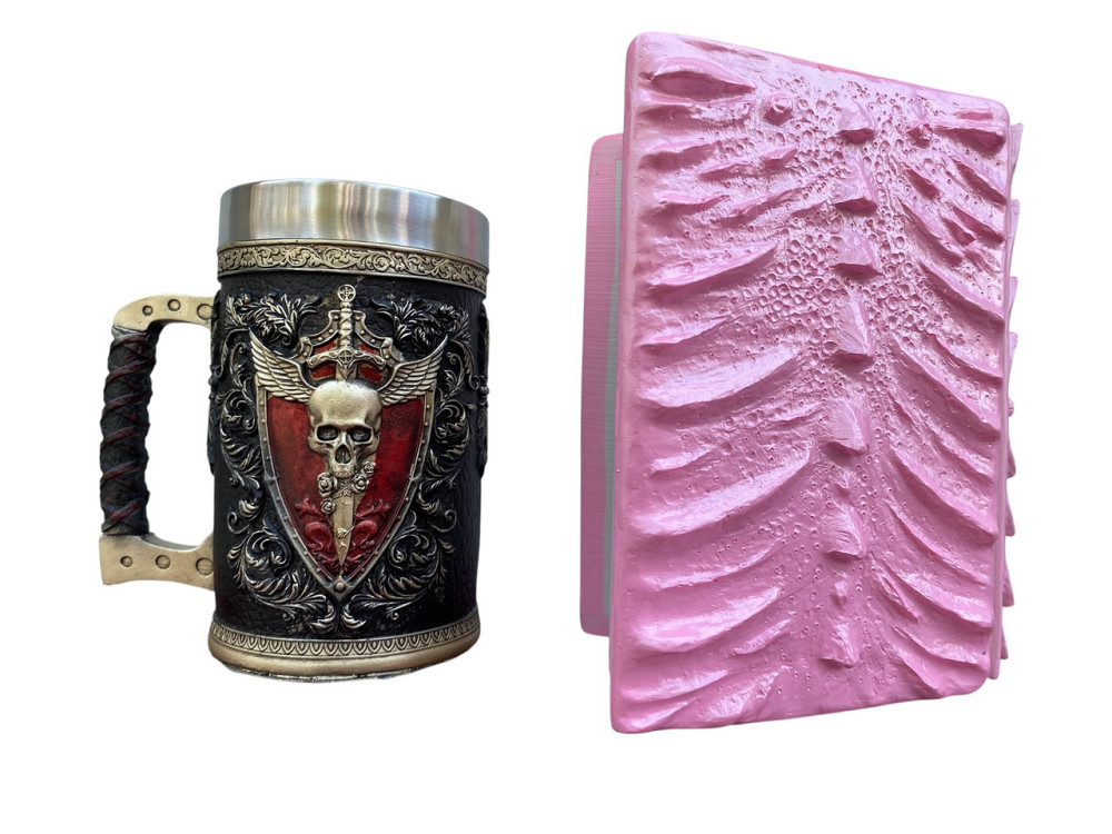 Подарочный набор Кружка 3 Крылатая Череп и Блокнот 3 «Дракон Единорога» Киев - изображение 2