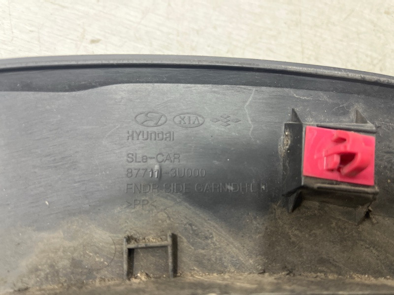 Накладка крыла Kia Sportage SL 1.7 DIESEL D4FD 2010 перед. лев. (б/у) Київ - зображення 3