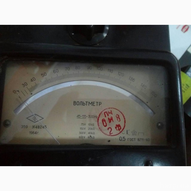 Вольтметры Э-59. 0-150в. -3шт. по 350грн Харків - зображення 2