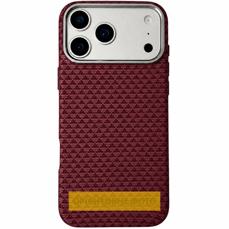 Чехол TPU+PC KVZV Triangular Pattern with Magnetic Fit для Apple iPhone 16 Pro (6.3") Херсон - изображение 1