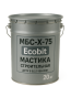 Мастика МБС-Х-75 Ecobit будівельна ДСТУ Б В.2.7-108-2001 (ГОСТ 30693-2000) 20 кг Днепр