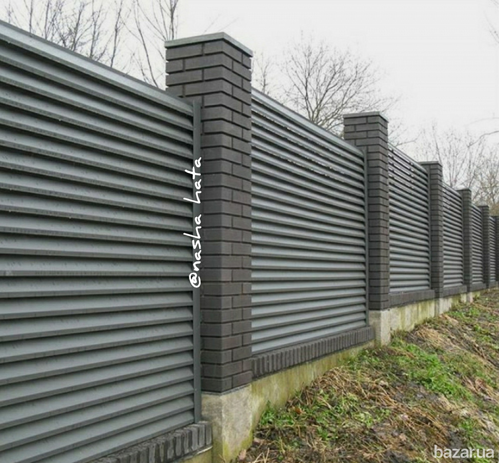 Надійна огорожа для маєтків.Паркан Жалюзі.Монтаж. Стрий - зображення 9