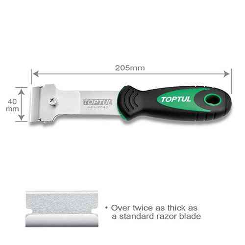 Скребок со сменным лезвием 40х205мм TOPTUL JJCJ0140 Харьков