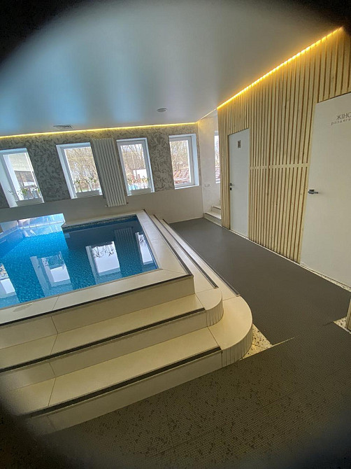 Антискользящая дорожка для бассейна резиновая 1,2 х 15 м.п. серого цвета Premium Київ - зображення 9