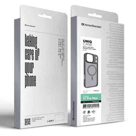 Чохол ArmorStandart Uniq MagCase для Apple iPhone 17 Pro Max Titanium Grey (ARM86275) Харьков