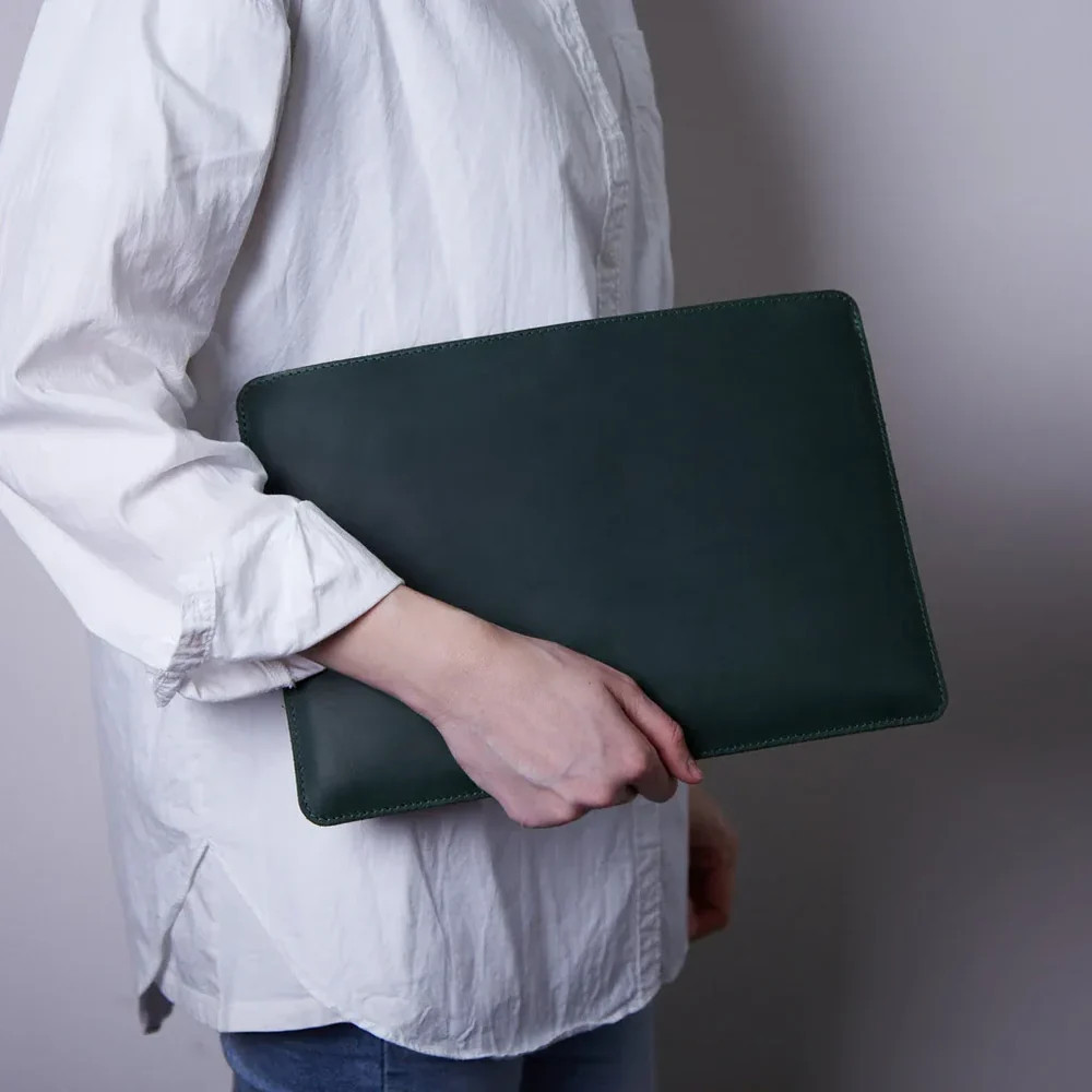 Чехол для ноутбука винтажный Incarne Gamma Plus MacBook Air 13" 2018-2025 gamma-plus-green-vintage-a Киев - изображение 2