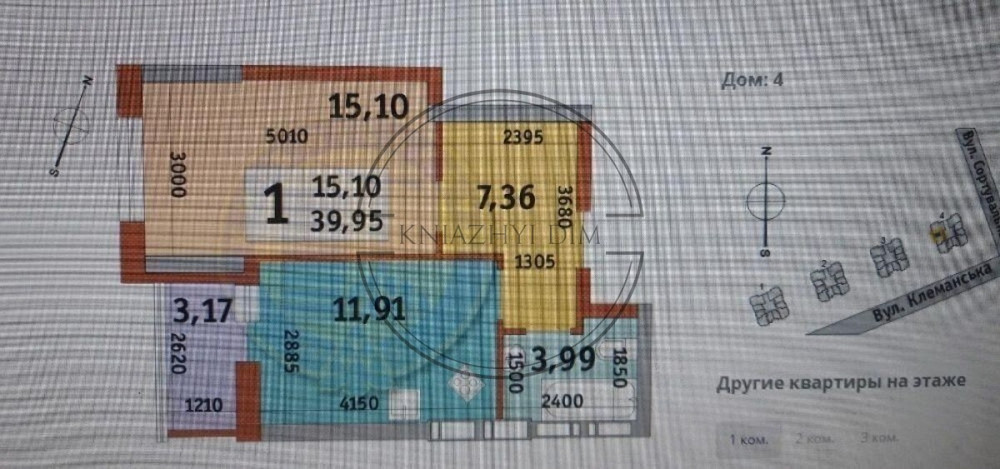 ЖК Урловский-2, продажа 1 к кв. на Осокорках. Код объекта: № 21123986 Киев - изображение 4