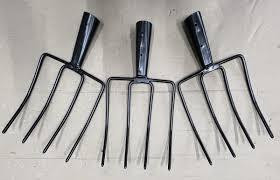 Вилая сено-солома 4 зуба / копальные 4 зуба с череноком Київ - зображення 1