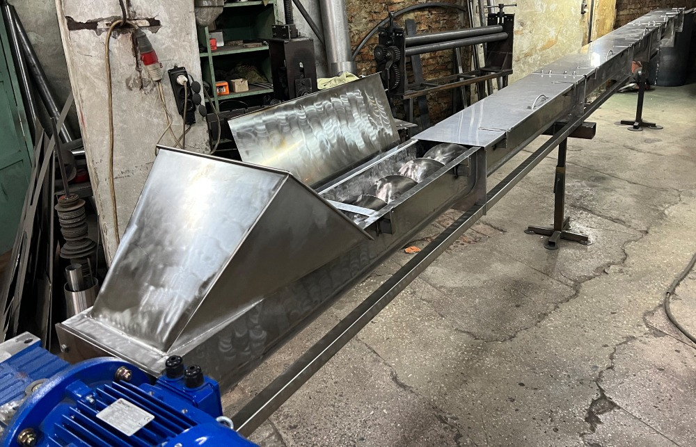 Промышленные шнековые транспортеры для пищевой и химической промышленности Київ - зображення 2