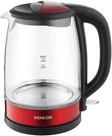 Электрочайник Sencor SWK 7401RD 1.7 л красный Київ