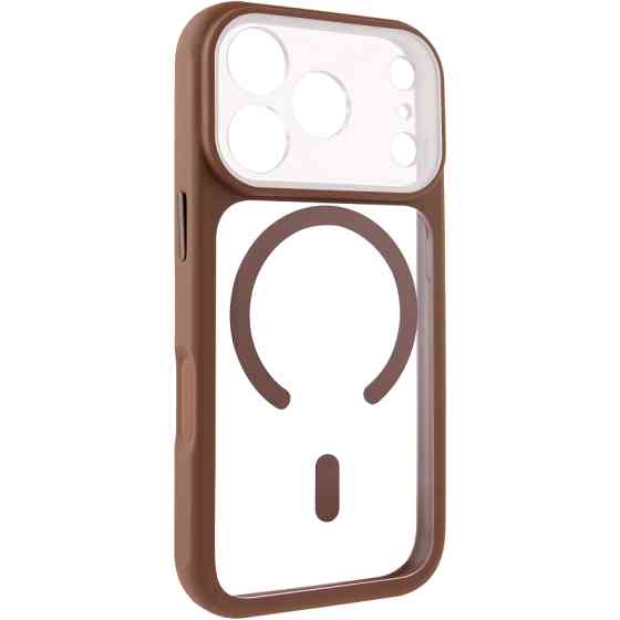 Чехол TPU+PC GETMAN Moon Clear with MagSafe для Apple iPhone 17 Pro (6.3") Херсон