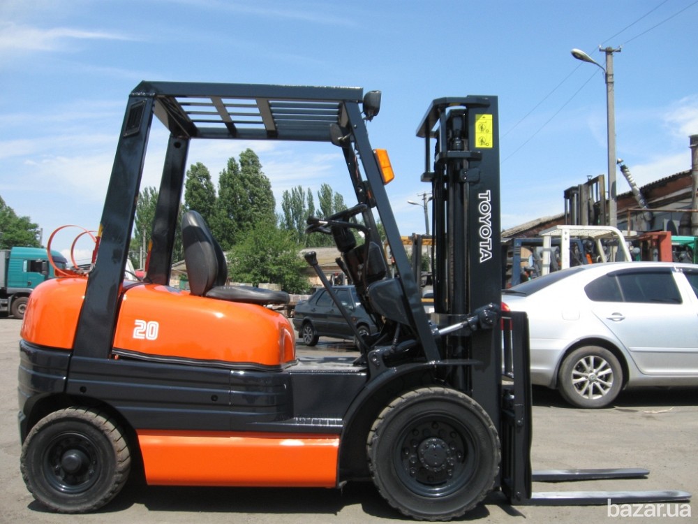 Вилочный погрузчик Toyota 6FGL20 с двигателем газ-бензин Одеса - зображення 2