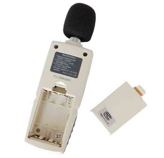 Шумомер 30-130 дБ BENETECH GM1352 Харків