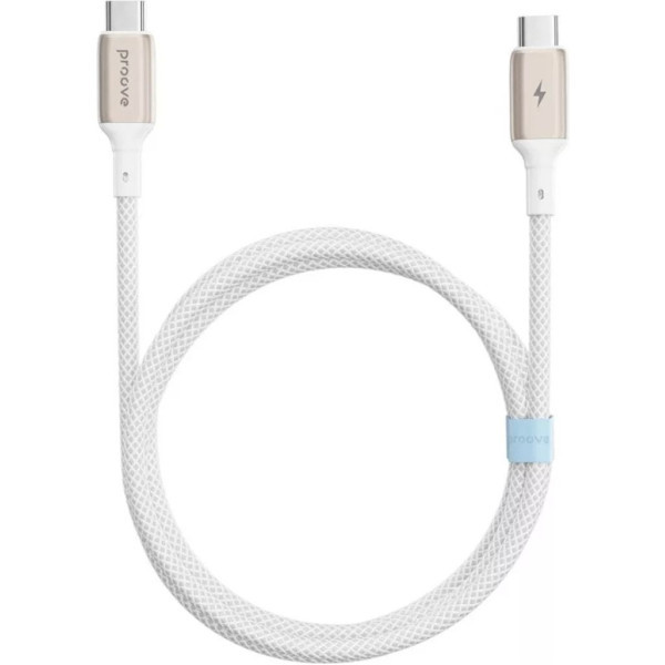 Кабель Proove Dense Metal Type-C to Type-C 60W 1m White (CCDM60002202) (Код товару:42681) Харьков - изображение 2