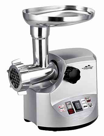 Мясорубка электрическая Monte MT-3160 3100 Вт серебристая Київ