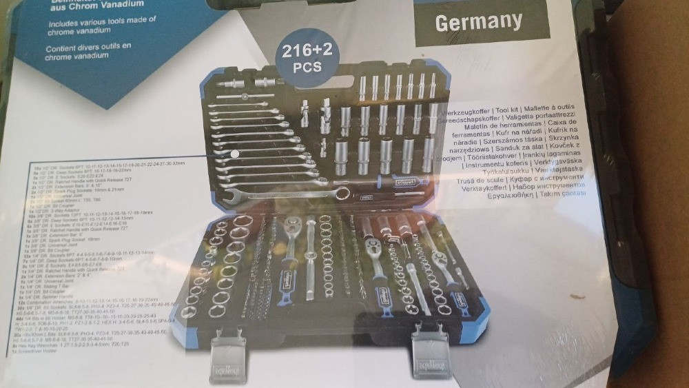 Набір інструментів 216+2 предметів SCHEPPACH SCH-38841+2 Київ - зображення 7