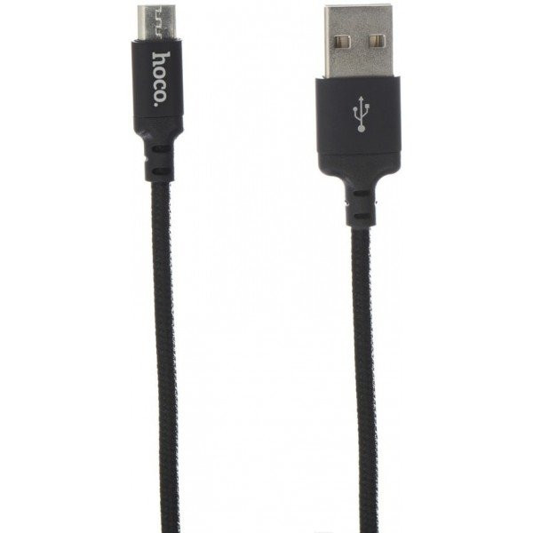 Кабель Hoco X14 Times USB to Micro 2m Black (Код товару:14780) Харків - зображення 1