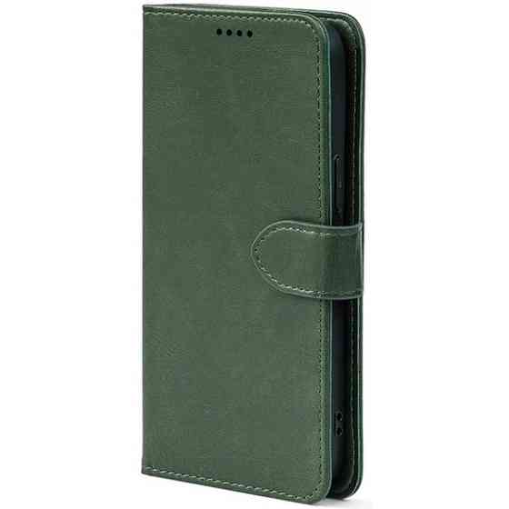 Чохол-книжка Crazy Horse Clasic для Xiaomi Redmi Note 15 Pro 5G Dark Green (Front) Харьков