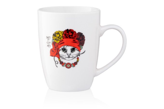 Кружка Ardesto Stephanie AR-3465 320 мл біла Киев - изображение 1