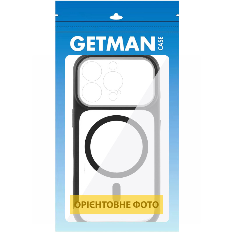 Чехол TPU+PC GETMAN Moon Clear with MagSafe для Apple iPhone 14 Pro (6.1") Херсон - зображення 4