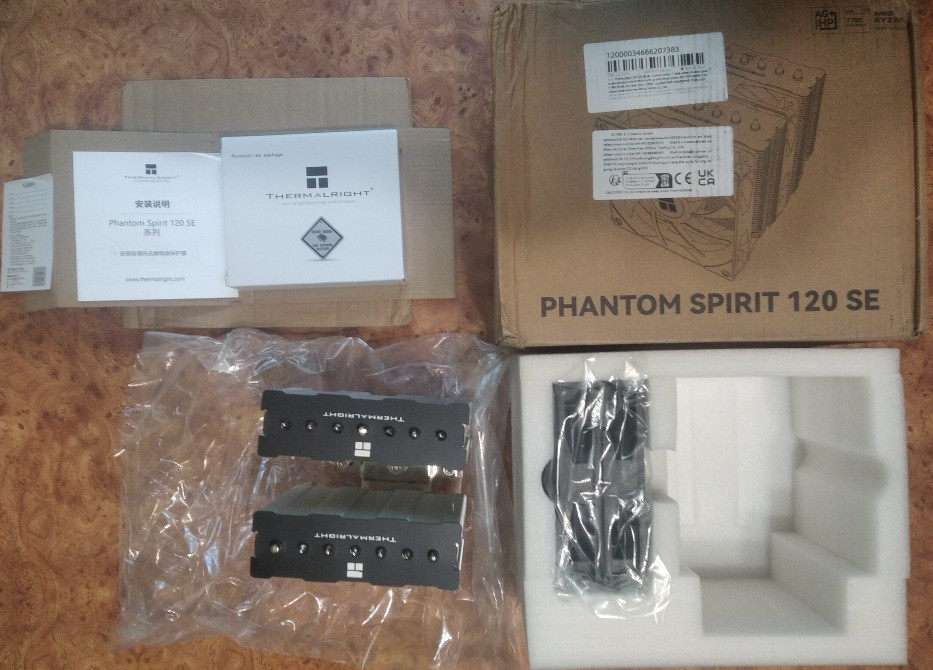 Охолодження ЦП Thermalright Phantom Spirit 120 SE Новий Марганец - изображение 3