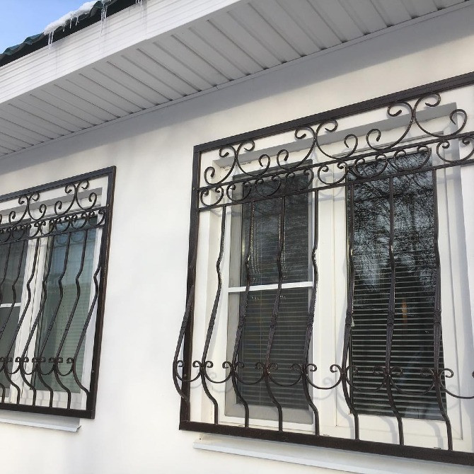 Решетки на окна и двери изготовить Кривой Рог Кривий Ріг - зображення 11