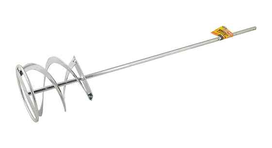 Миксер строительный для красок и смесей MASTERTOOL ленточный HEX Ø 120 мм L 600 мм 80-0022 Харків