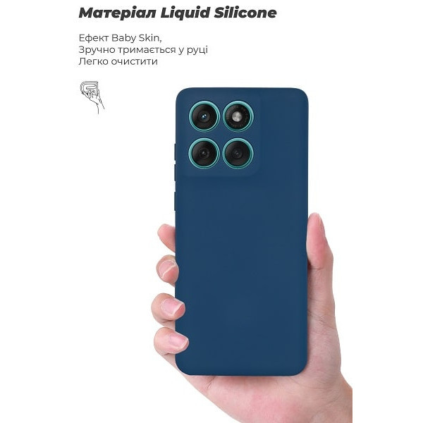 Чохол ArmorStandart ICON Camera Cov для Motorola Edge 60 Fusion 5G Dark Blue (ARM85593) Харьков - изображение 3