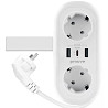 Фільтр живлення Proove Supercoil 20W (2xAC + Type-C + 2xSB) 1.5m White (PSPS25002102) Харьков