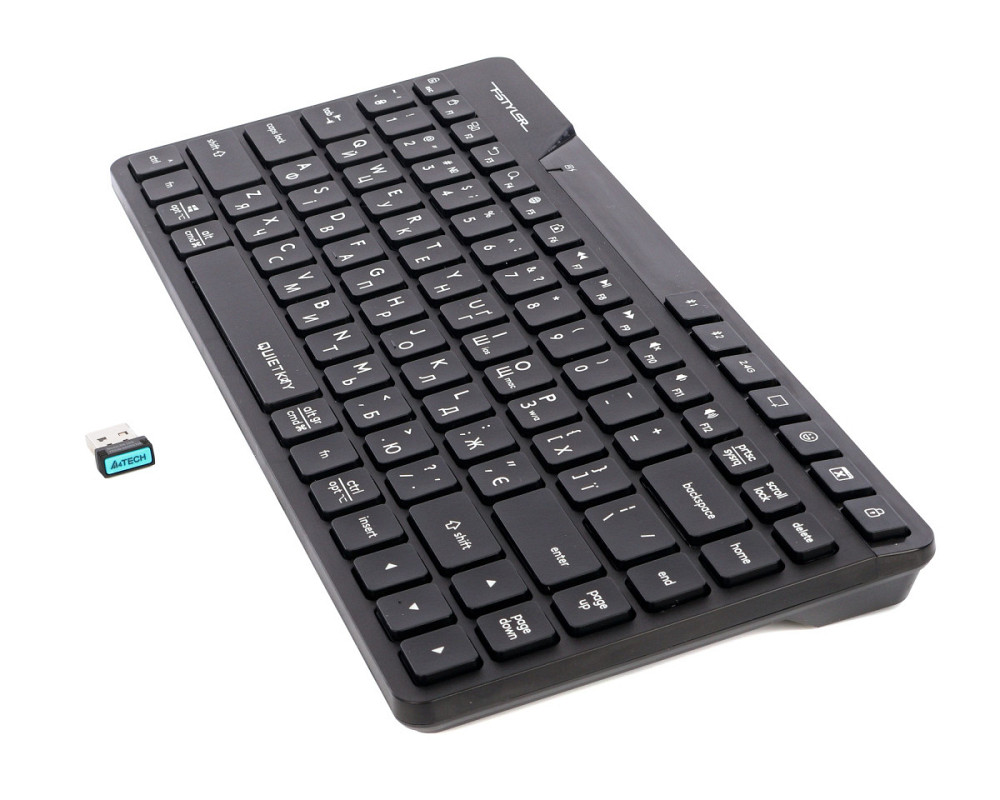 Клавиатура беспроводная A4Tech Fstyler FBK26CAS(Black) черная Київ - зображення 5