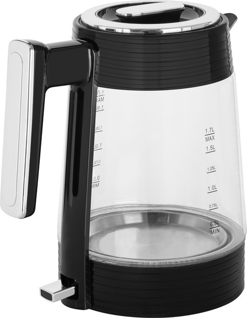 Электрочайник EСG RK 1750 Stripe 1.7 л черный Київ - зображення 7