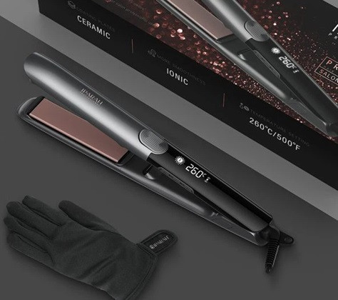 Выпрямитель для волос IPARAH P-112 65 Вт черный Київ - зображення 6