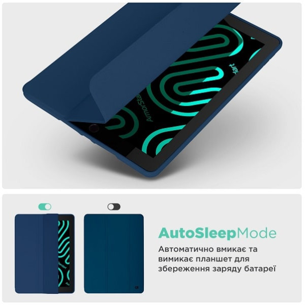 Чохол-книжка ArmorStandart Smart Fold Pen для Xiaomi Redmi Pad Pro/Pro 5G/Poco Pad Dark Blue (81431) Харьков - изображение 6