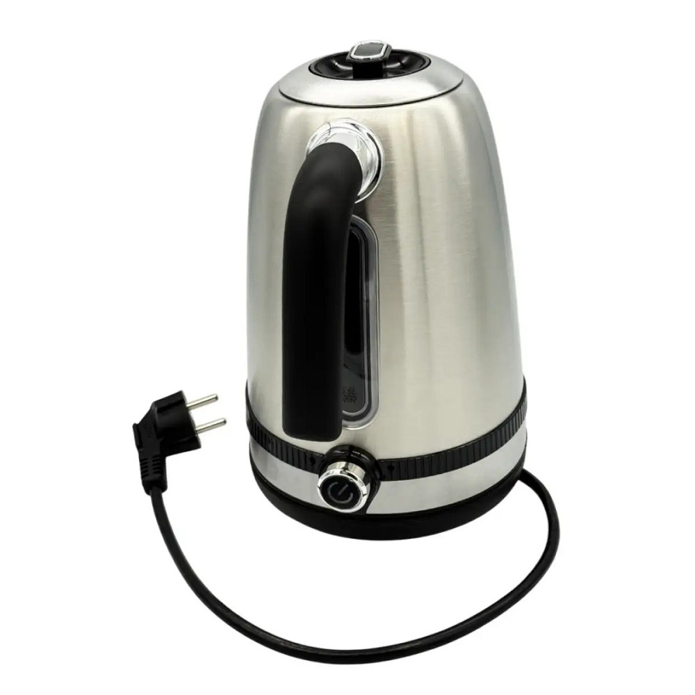 Электрочайник Grunhelm EKS-25040 1.7 л серебристый Київ - зображення 3