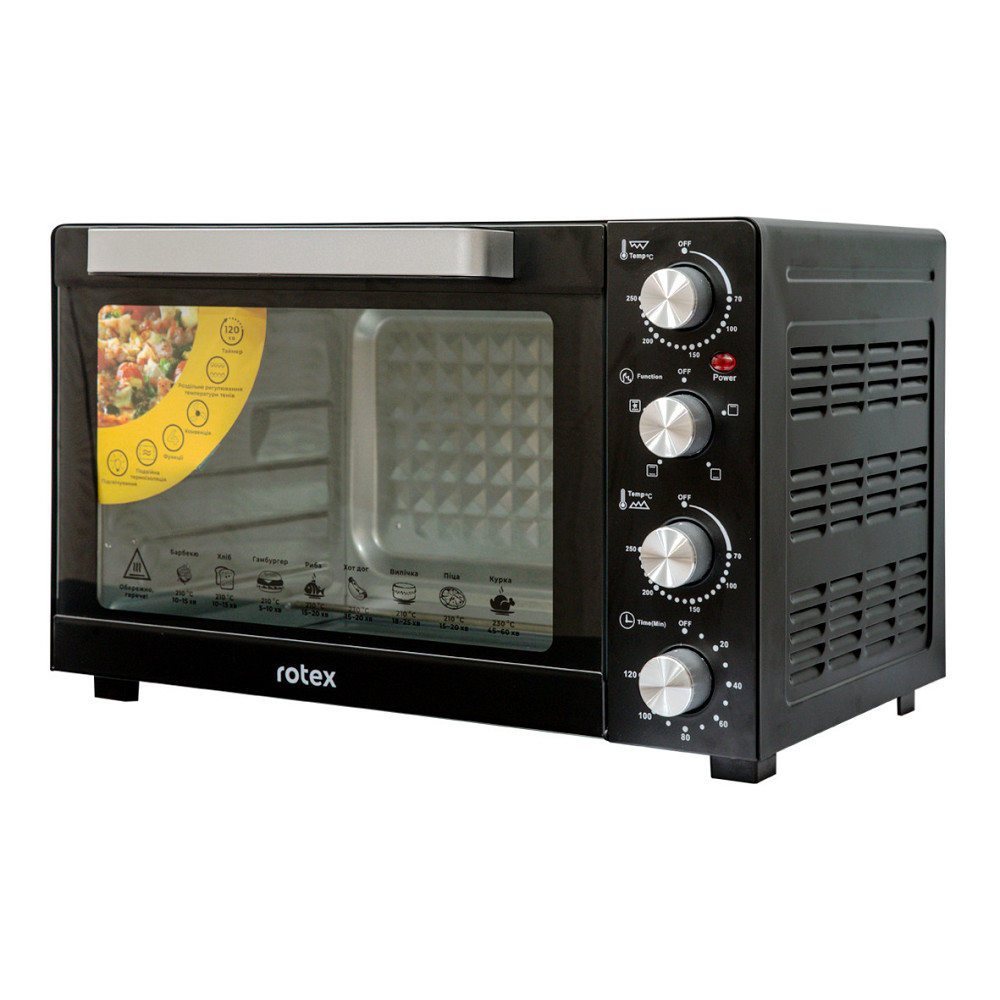 Электропечь 35 л Rotex ROT350-B Київ - зображення 2