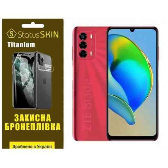 Поліуретанова плівка StatusSKIN Titanium на екран ZTE Blade V40 Vita Глянцева (Код товару:27477) Харків