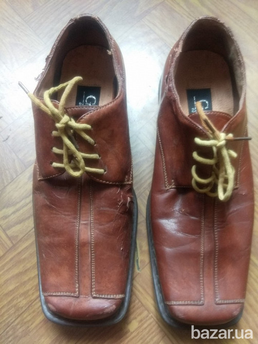 Туфлі ділові чоловічі на шнурку GOOR(41розмір) Львов - изображение 1