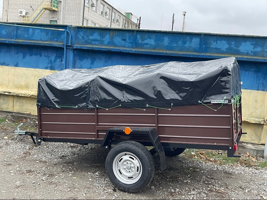 Новий причіп посилений 250х150х50 від виробника Вишгород - зображення 1