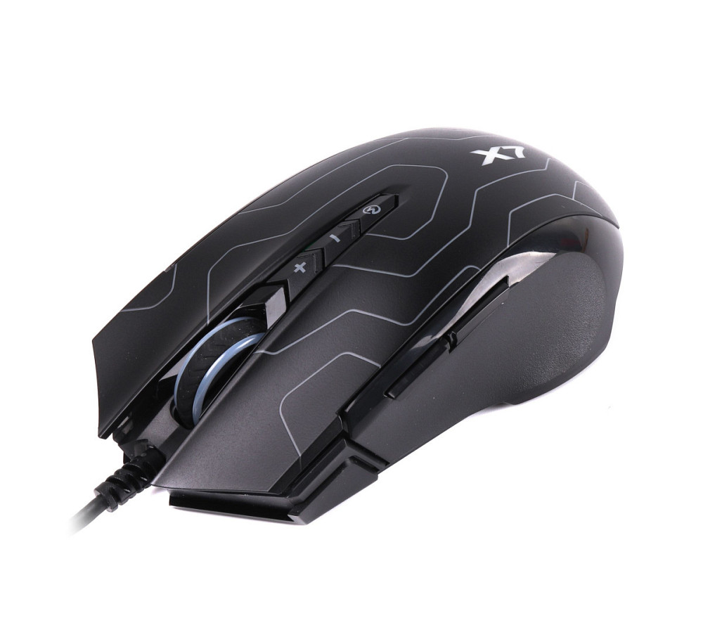 Мышь компьютерная проводная A4Tech X7 Oscar Neon X89 Maze мультиколор Киев - изображение 2