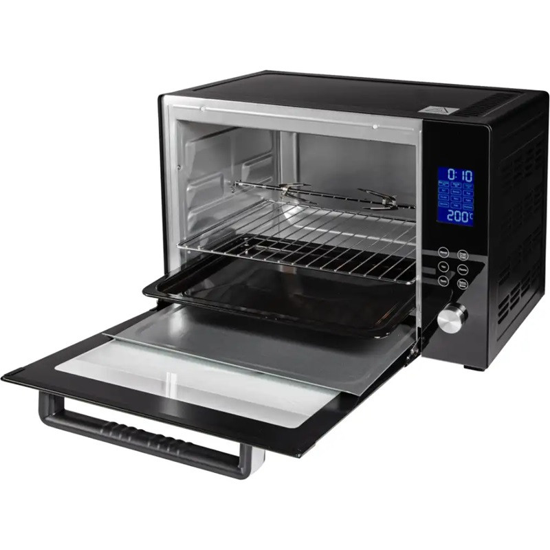 Электропечь Liberton LEO-601E Black 60 л черная Київ - зображення 3