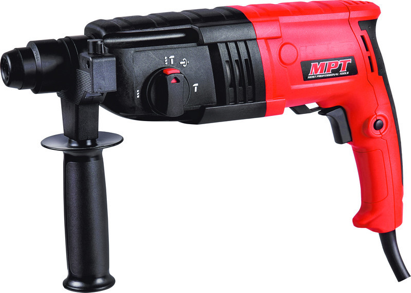 Перфоратор MPT SDS-PLUS 24 мм 680 Вт 870 об/мин 4850 уд/мин 2.15 Дж 3 режима аксессуары 5 шт кейс MR Харків - зображення 1