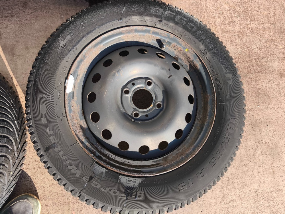 Колеса в сборе диски с зимней шиной 185/65 R15 Nissan Note E11 2005-2012 Ковель - зображення 2