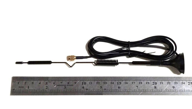 Антенна 600-4200, 4900-6200 МГц 9 дБ, до 30 Вт, SMA-male (штырь), кабель RG 174 1.5 м. Смотрите граф Днепр - изображение 8