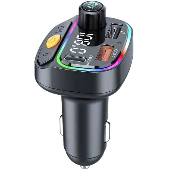 АЗУ FM модулятор WIWU QC031 MP3 Car PD20W+QC3.0 (2USB-A/1C) Херсон