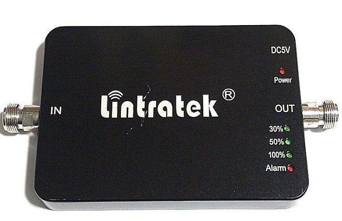 Усилитель сигнала мобильного сигнала Интертелеком LTK-1565 800 MГц 65 дБ 15 дБм, 150-200 кв. м. Дніпро - зображення 1