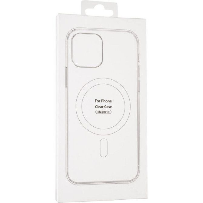 Чехол TPU Clear Case with MagSafe для Apple iPhone 15 (6.1") Херсон - изображение 4